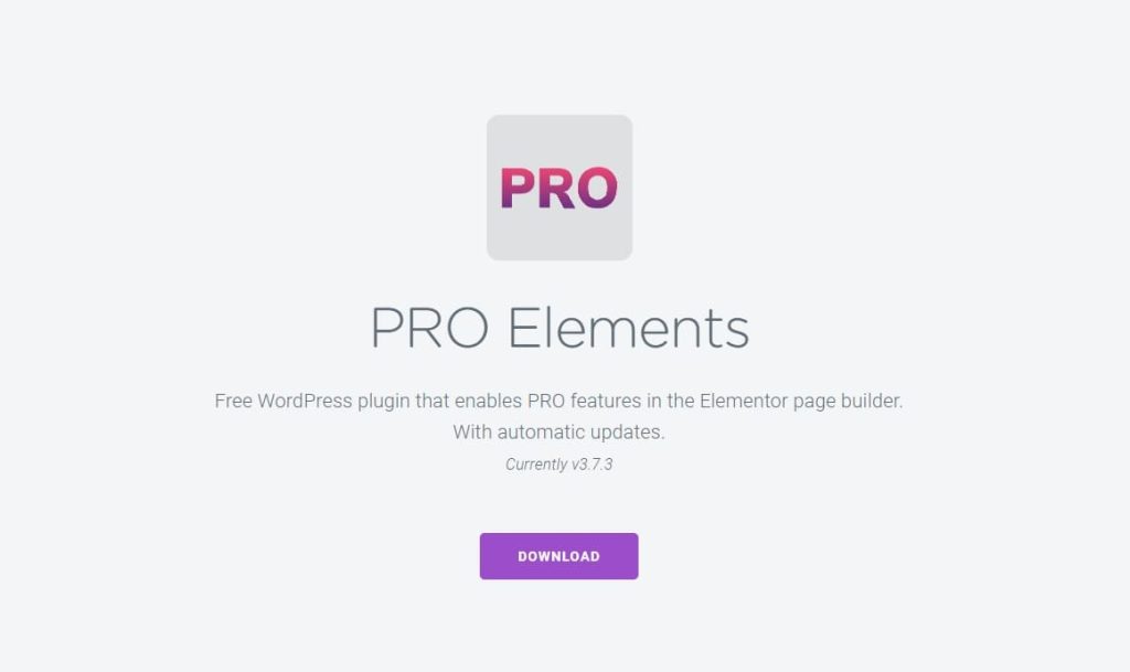plugin pro elements
